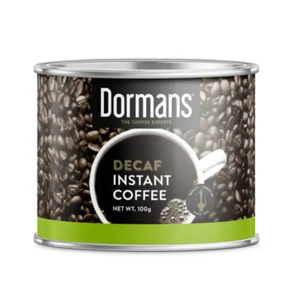Dormans Supreme Decaf Instant Coffee 100g. Premium Kenyan black tea leaves for breakfast tea, African tea lovers, and authentic tea drinking at home in the United States buy online at World Safari Shops