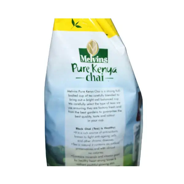 Melvins Pure Kenya Chai - Black Tea 500g - World Safari Shops