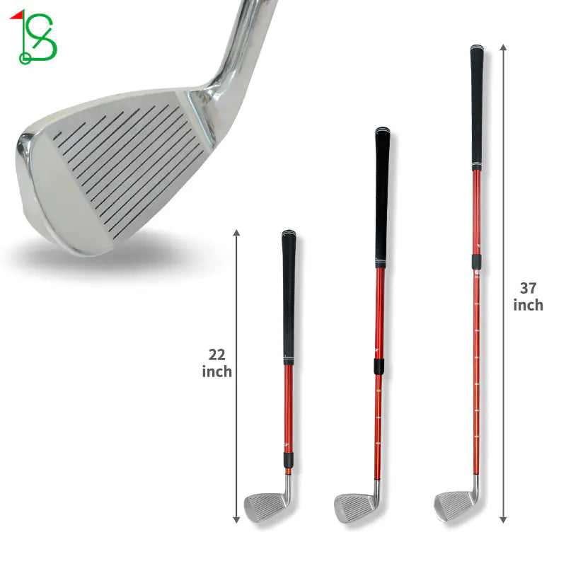 Adjustable Length Golf Wedge for Beginners - Aluminum