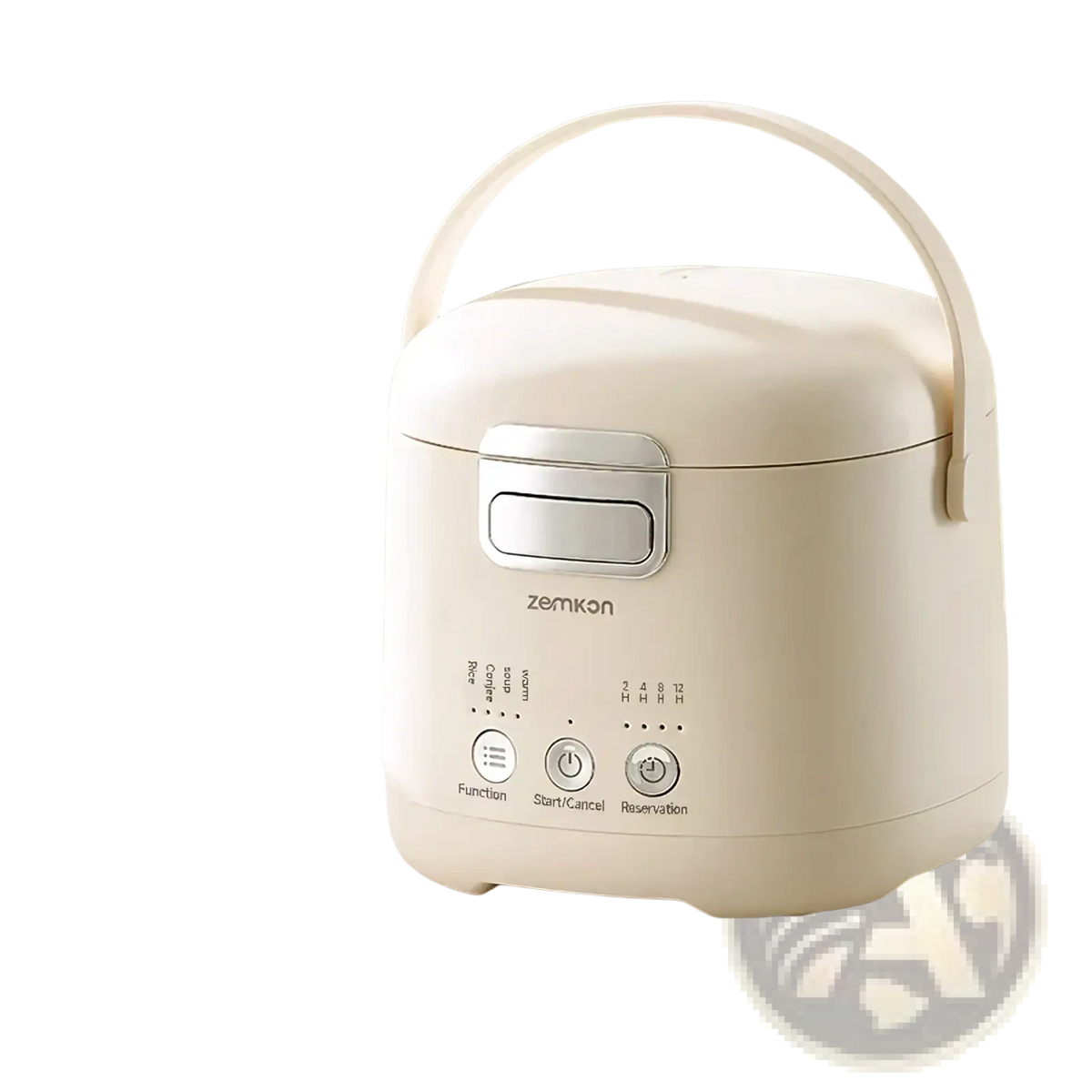 Zemkon 1.2l Smart Electric Rice Cooker Cream