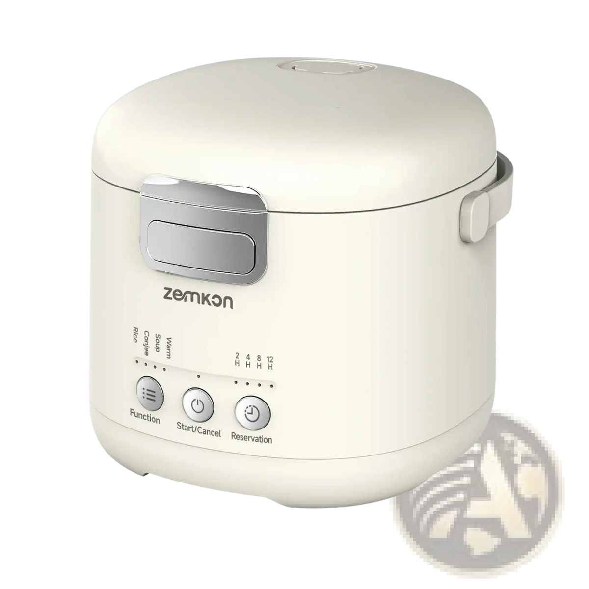 Zemkon 1.2l Smart Electric Rice Cooker Cream