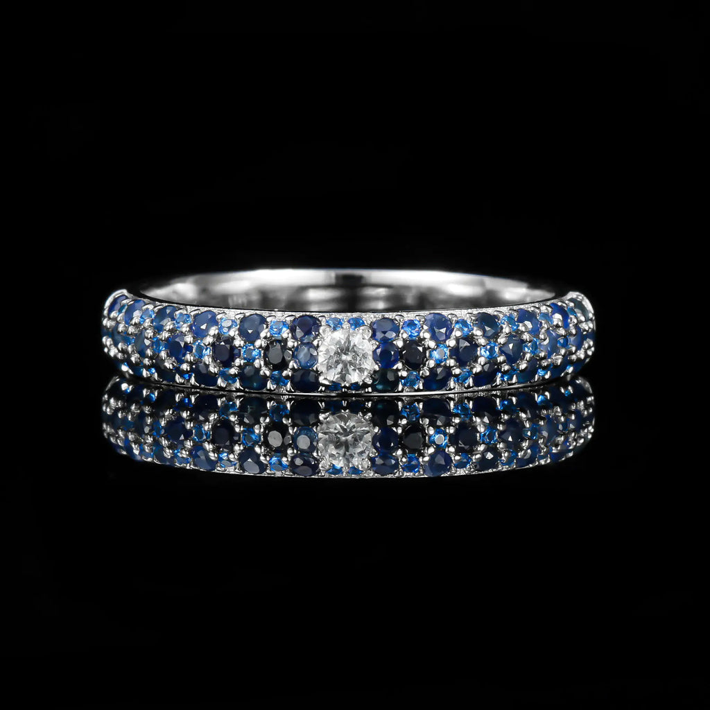 Natural Sapphire Ring Size 7
