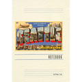 Vintage Lined Notebook Greetings from Seattle - Paperback